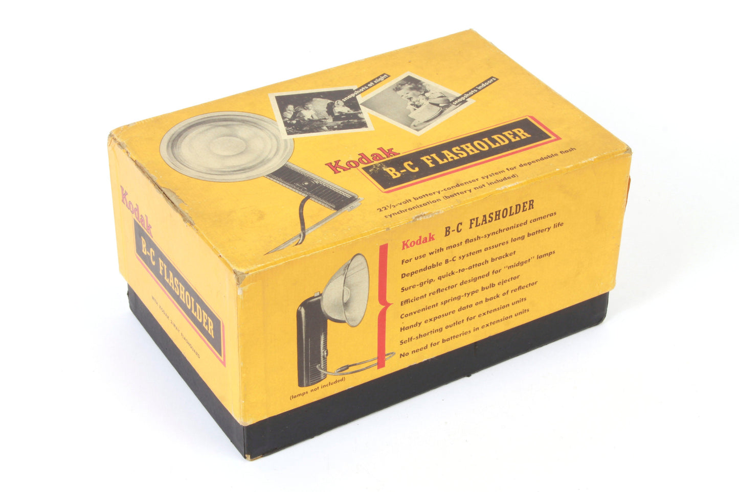 Vintage Deco Camera Flash in Box