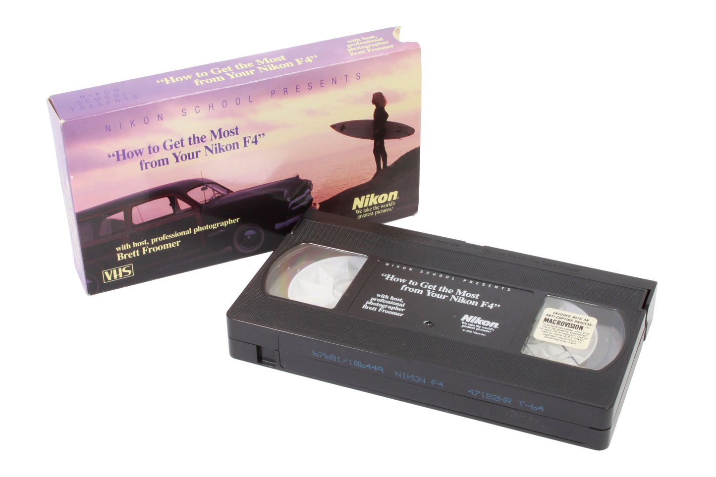 Nikon F4 VHS Tape