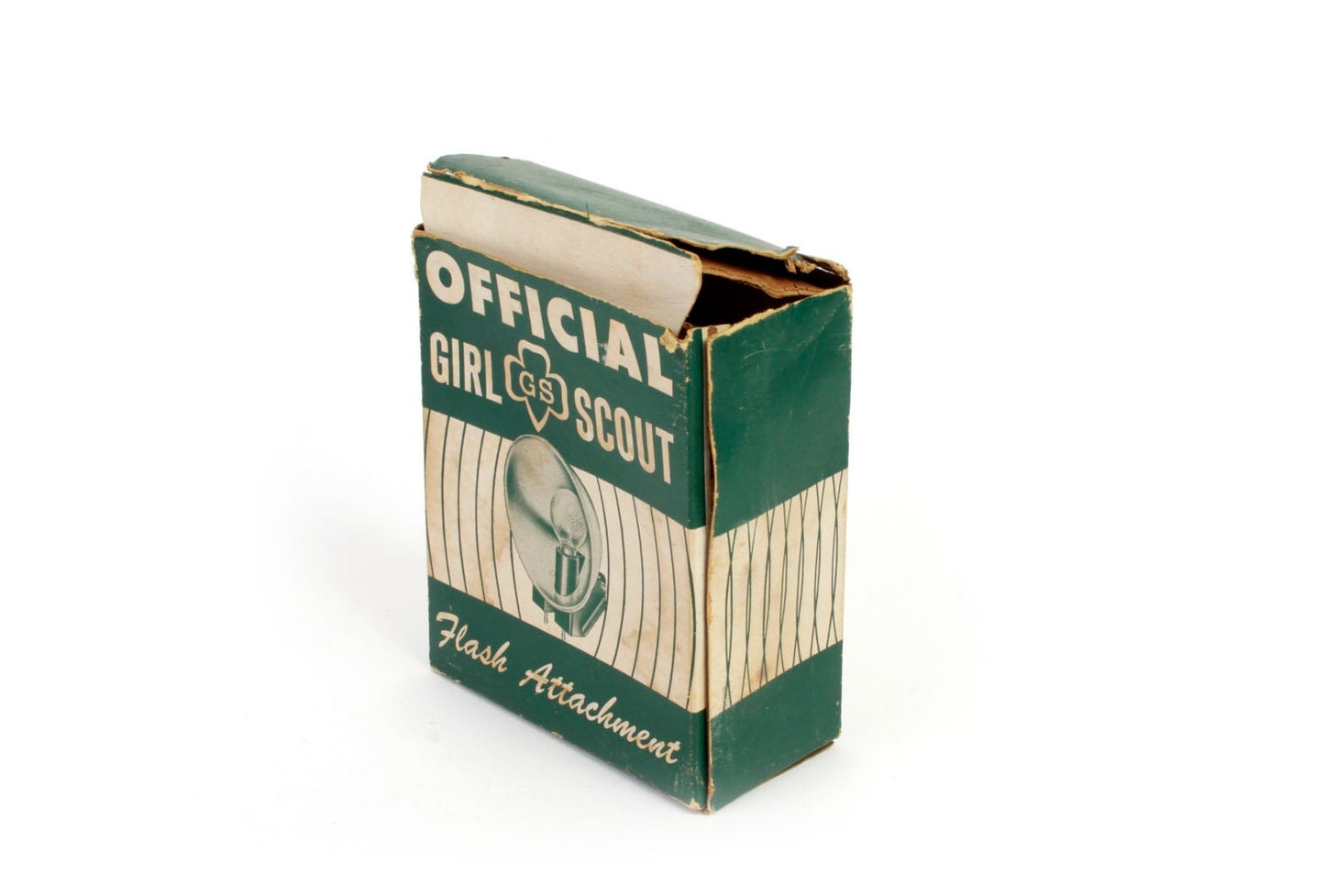 Official Girl Scout 4 Brownie Camera w/ Flash, Bulbs & Film