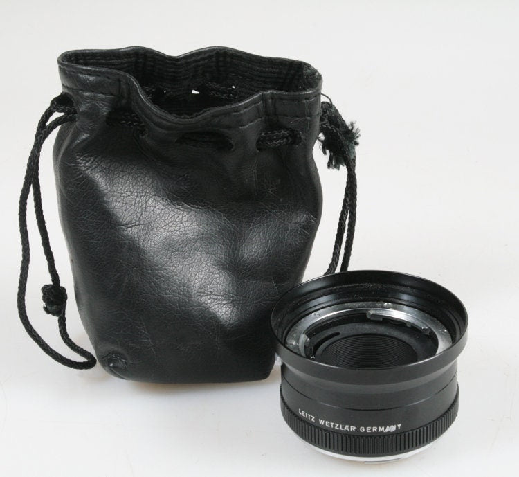 Leica Extension Adapter for Leica Macro 60mm or 100mm R w/ Leather Case