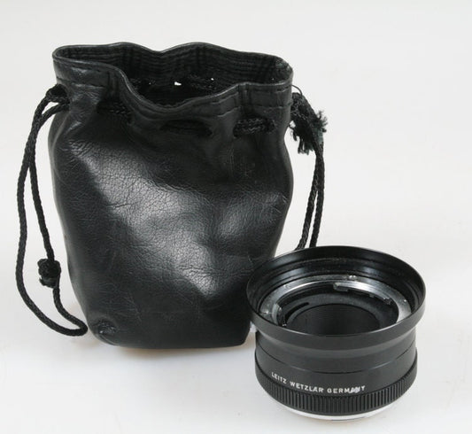 Leica Extension Adapter for Leica Macro 60mm or 100mm R w/ Leather Case