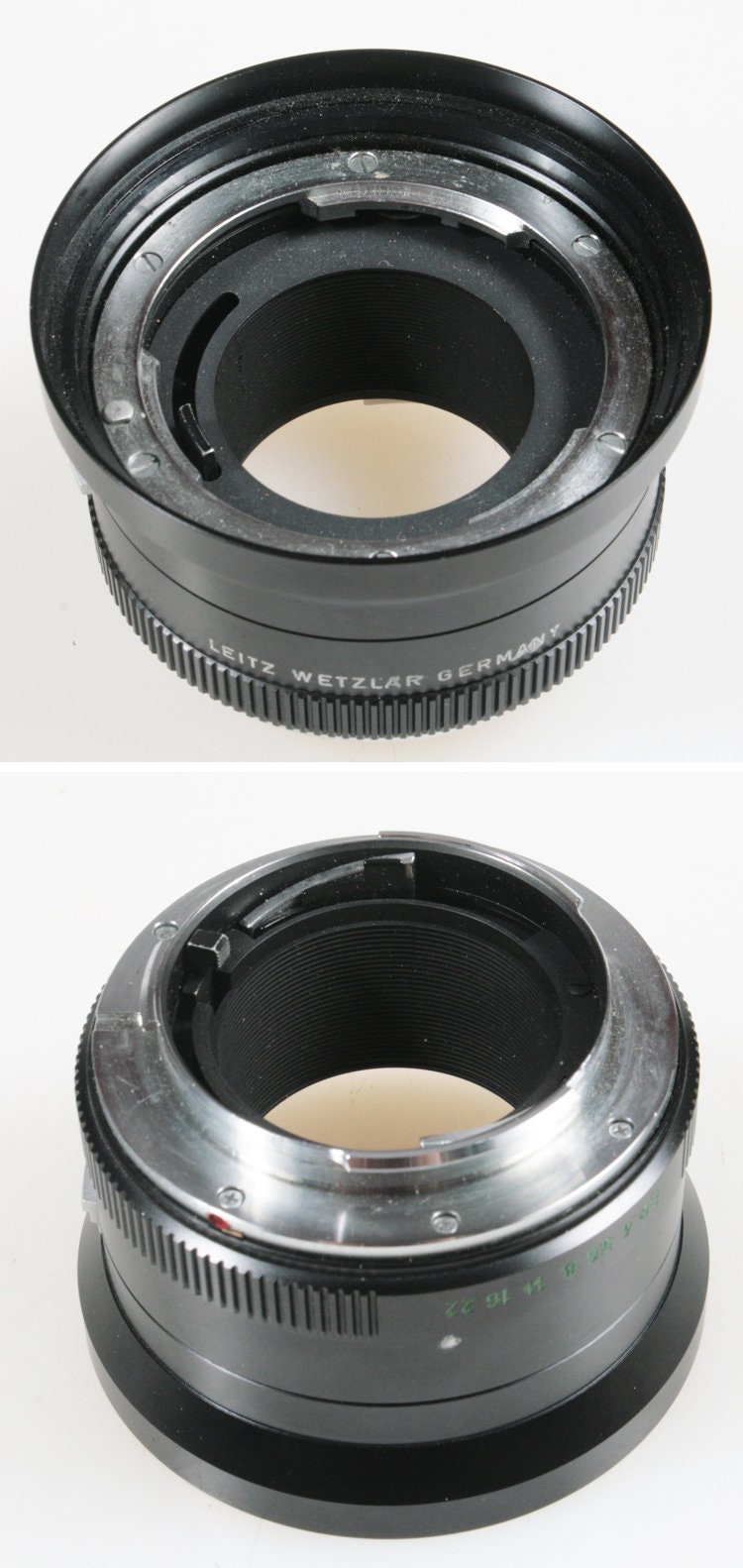 Leica Extension Adapter for Leica Macro 60mm or 100mm R w/ Leather Case