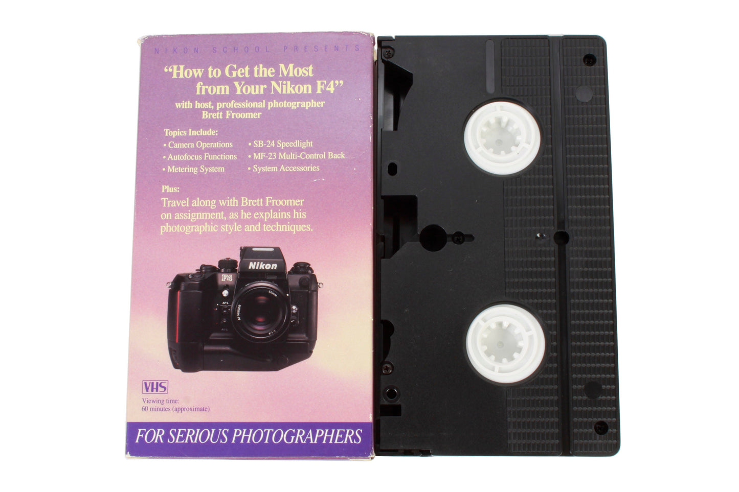 Nikon F4 VHS Tape