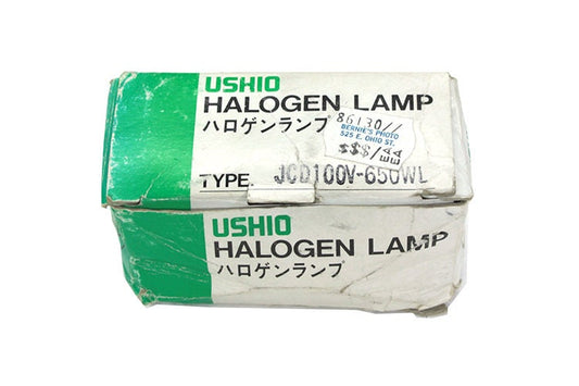 JCD100V-650WL Ushio Bi Pin Base Single Ended Halogen Light Bulb