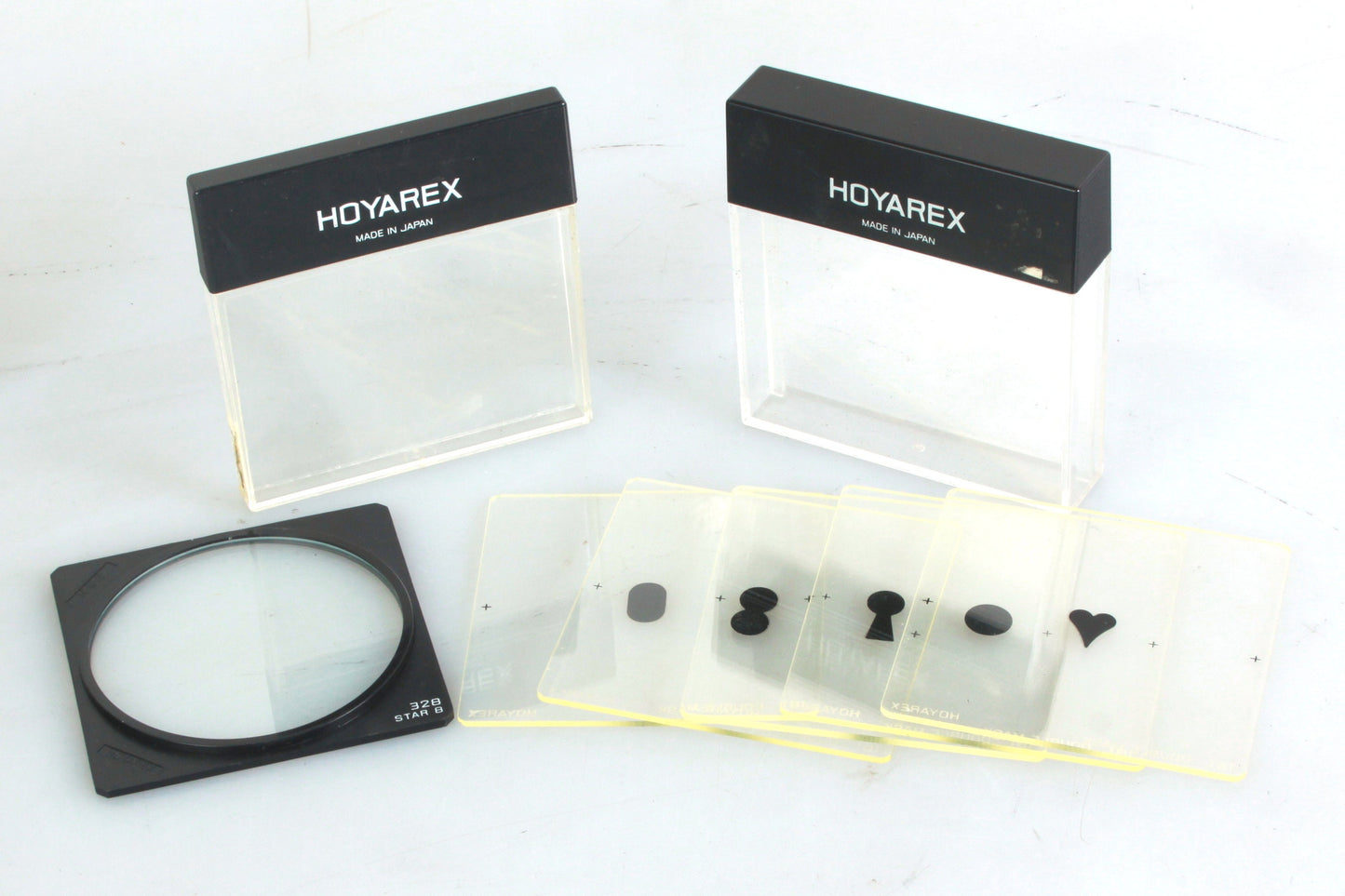 Hoyarex 181 Double Mask Filter Set & 328 Star 8 Filter