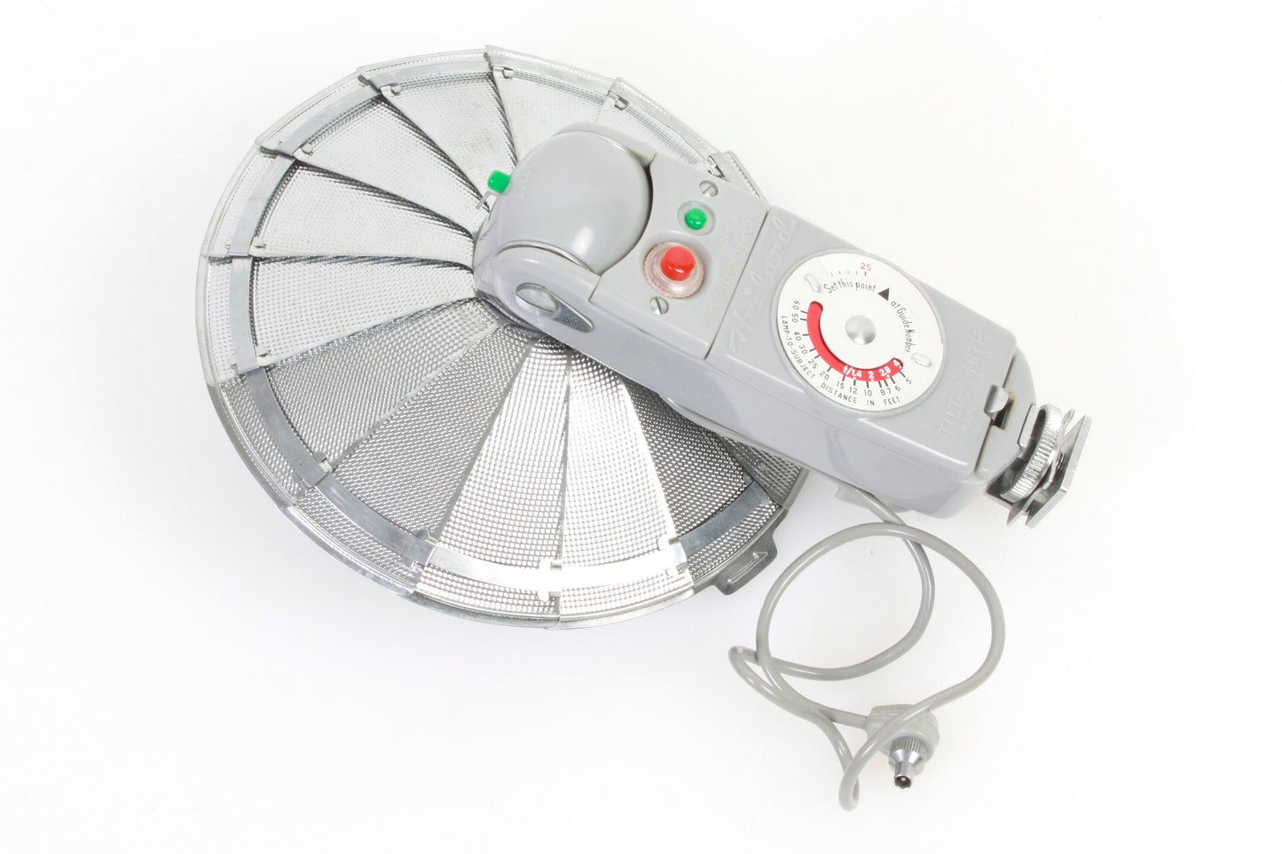 Art Deco Flash Gun w/ Case