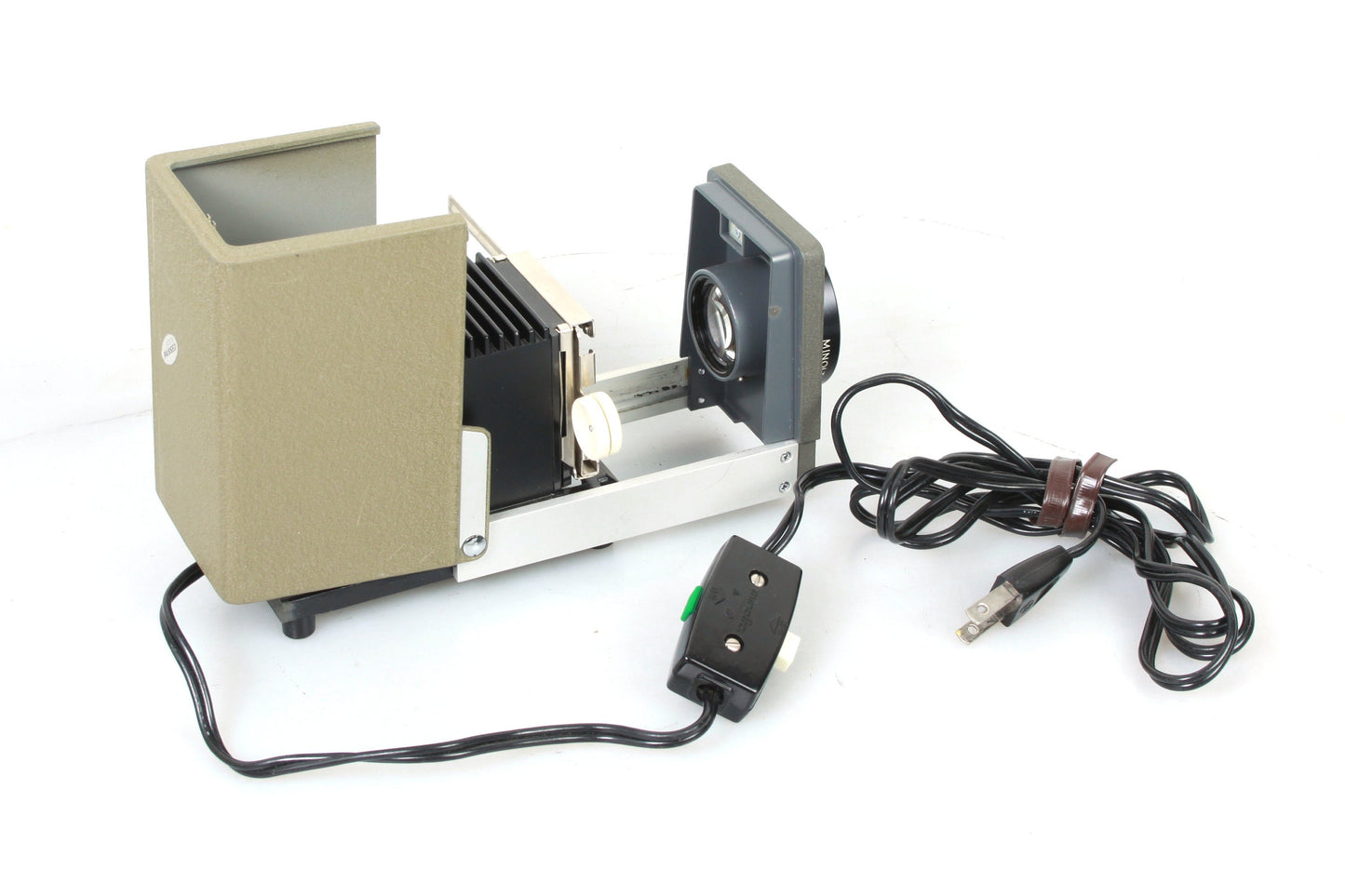 Minolta Mini 35 Slide Projector with Original Case + 2 Extra Bulbs