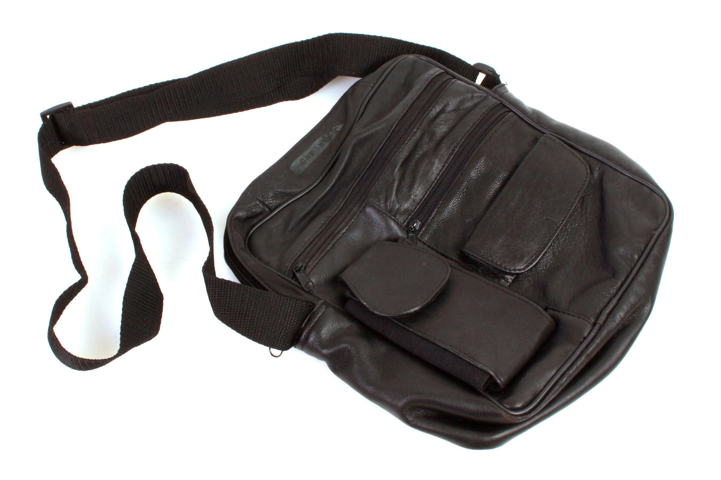 Case Bag - Soft Black Leather
