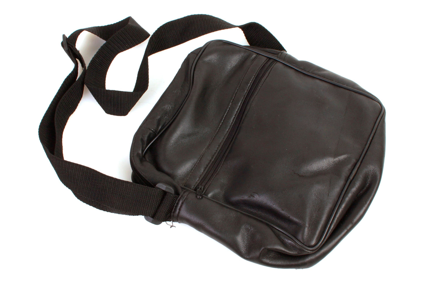 Case Bag - Soft Black Leather