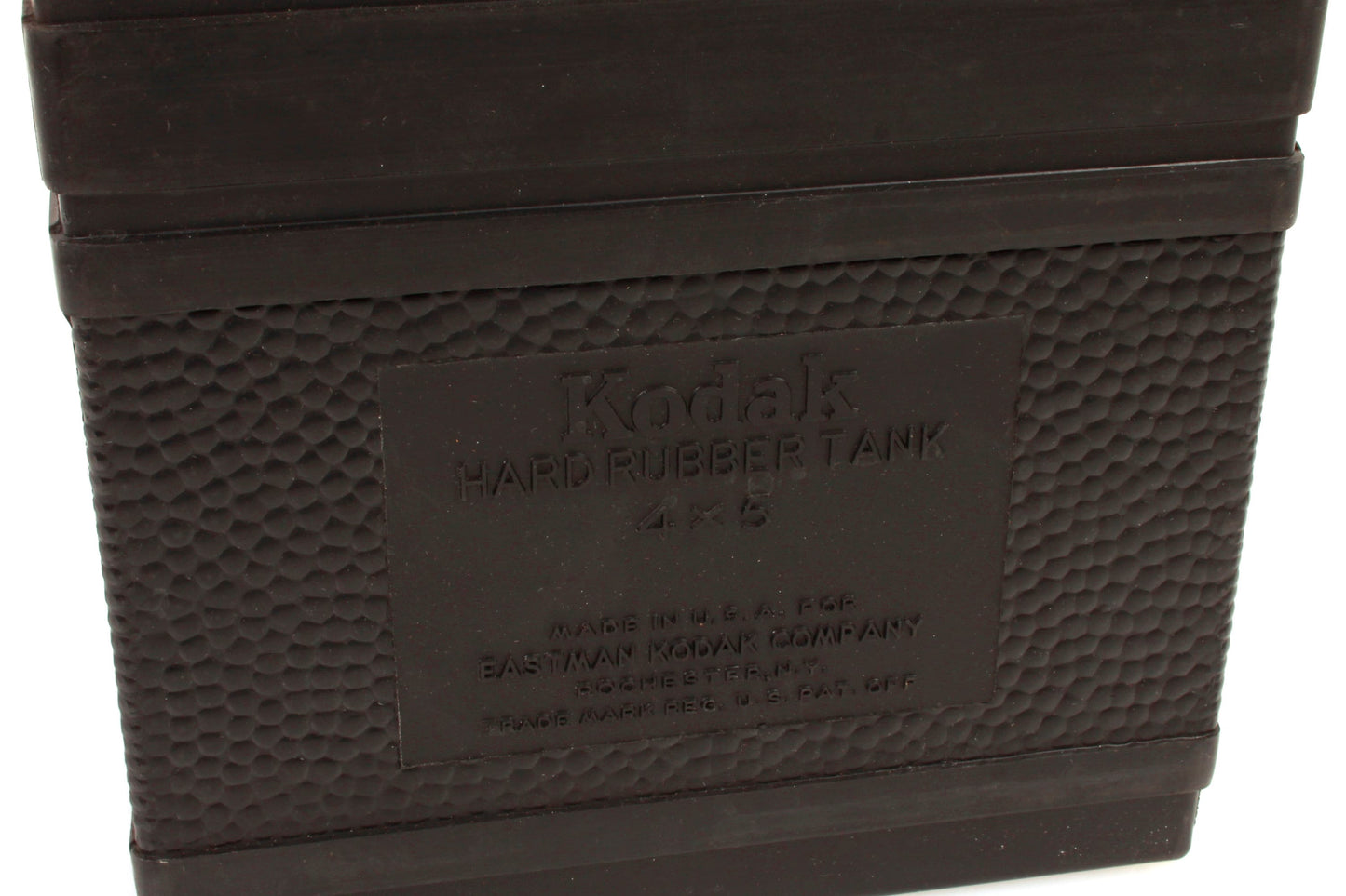 Kodak 1/2 Gallon Hard Rubber 4x5 Developing Tank w/ Floating Lid