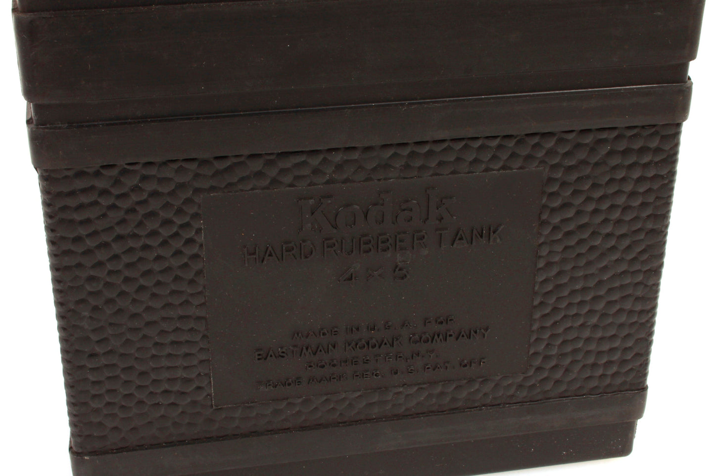 Kodak 1/2 Gallon Hard Rubber 4x5 Developing Tank w/ Floating Lid