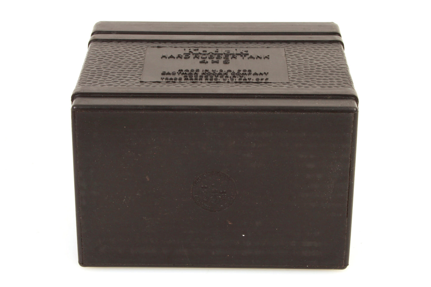 Kodak 1/2 Gallon Hard Rubber 4x5 Developing Tank w/ Floating Lid