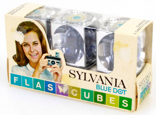 Sylvania Blue Dot Flashcubes 3 Pack 12 Flashes