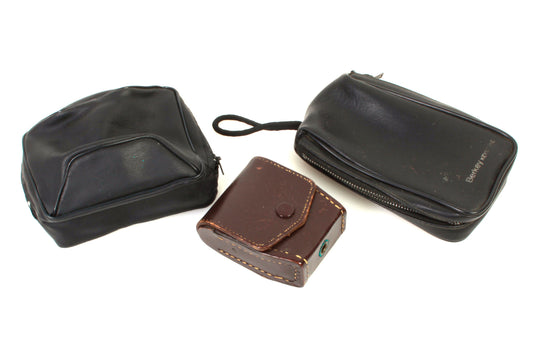 Camera Cases (3) Vintage