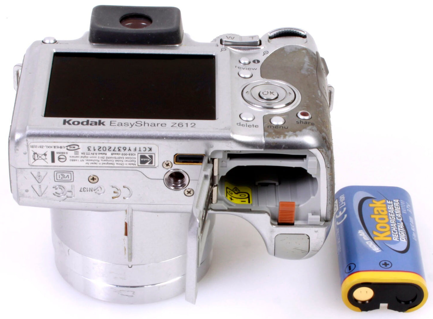 Kodak EasyShare Z612 6.1MP Digital Camera Untested