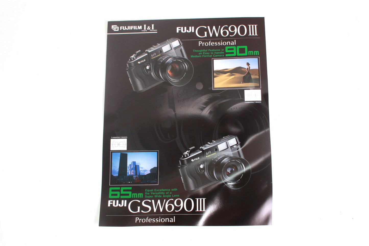 Fuji FujiFilm GW690III Professional Leaflet