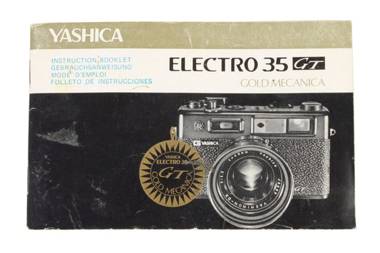 Yashica TL-Electro 35 GT Instruction Manual