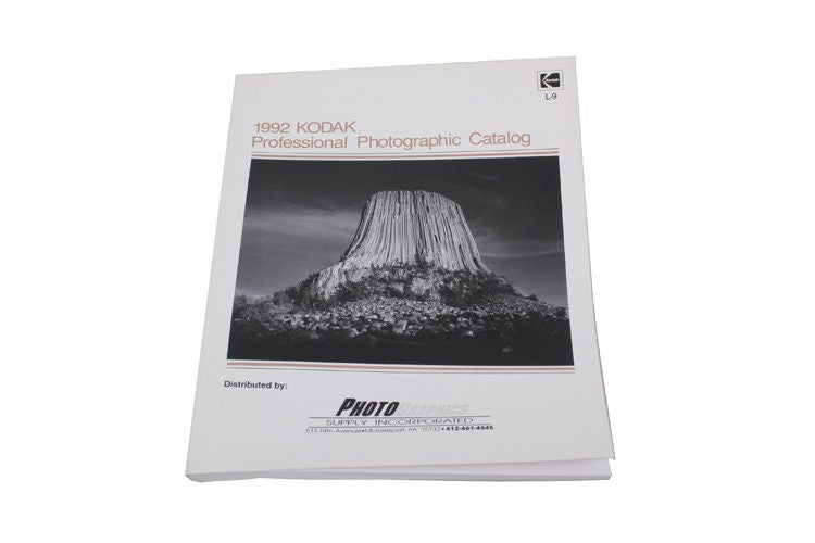 1992 Kodak Professional Photographic Catalog -
