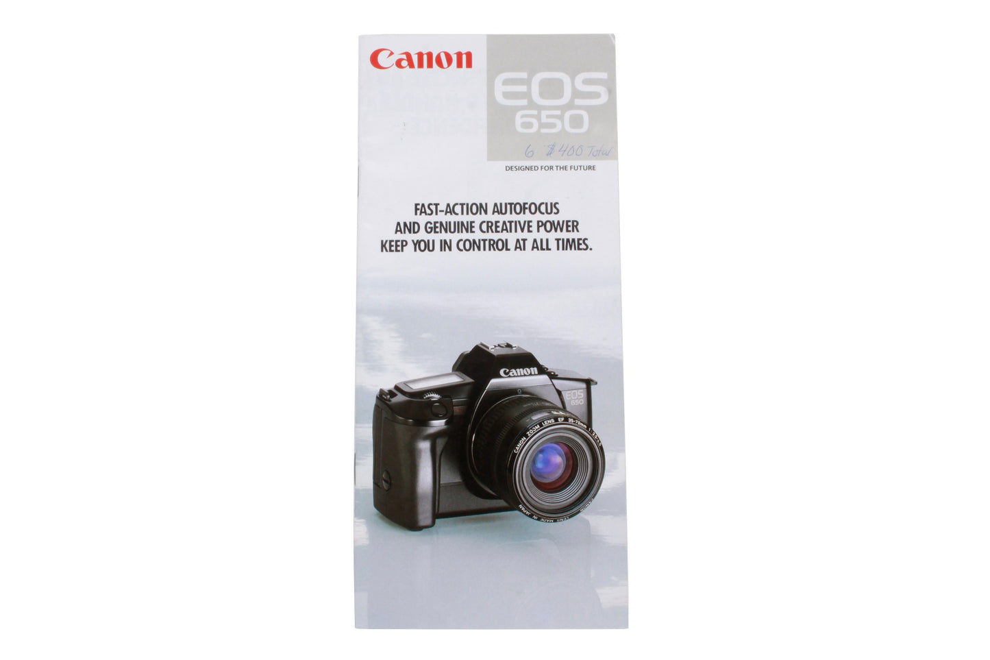 Canon EOS 650 Brochure