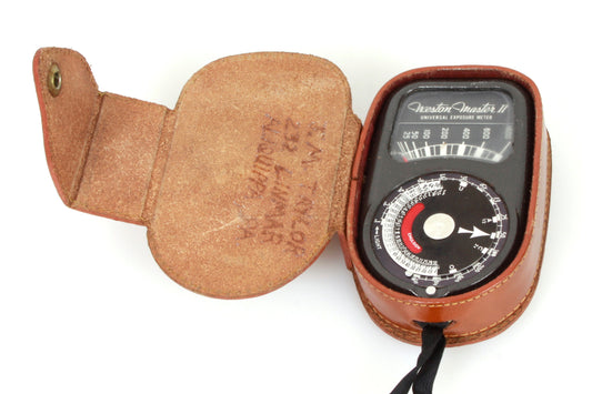 Vintage Light Meter in Case - Prop/Display