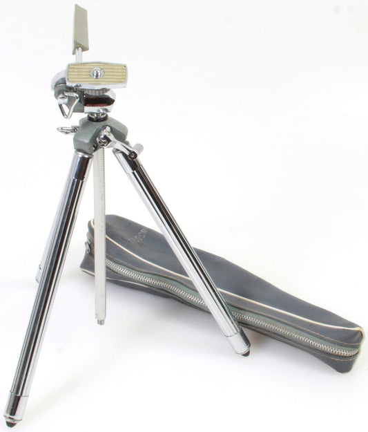 Vintage Compact/ Travel Tripod w/ Case