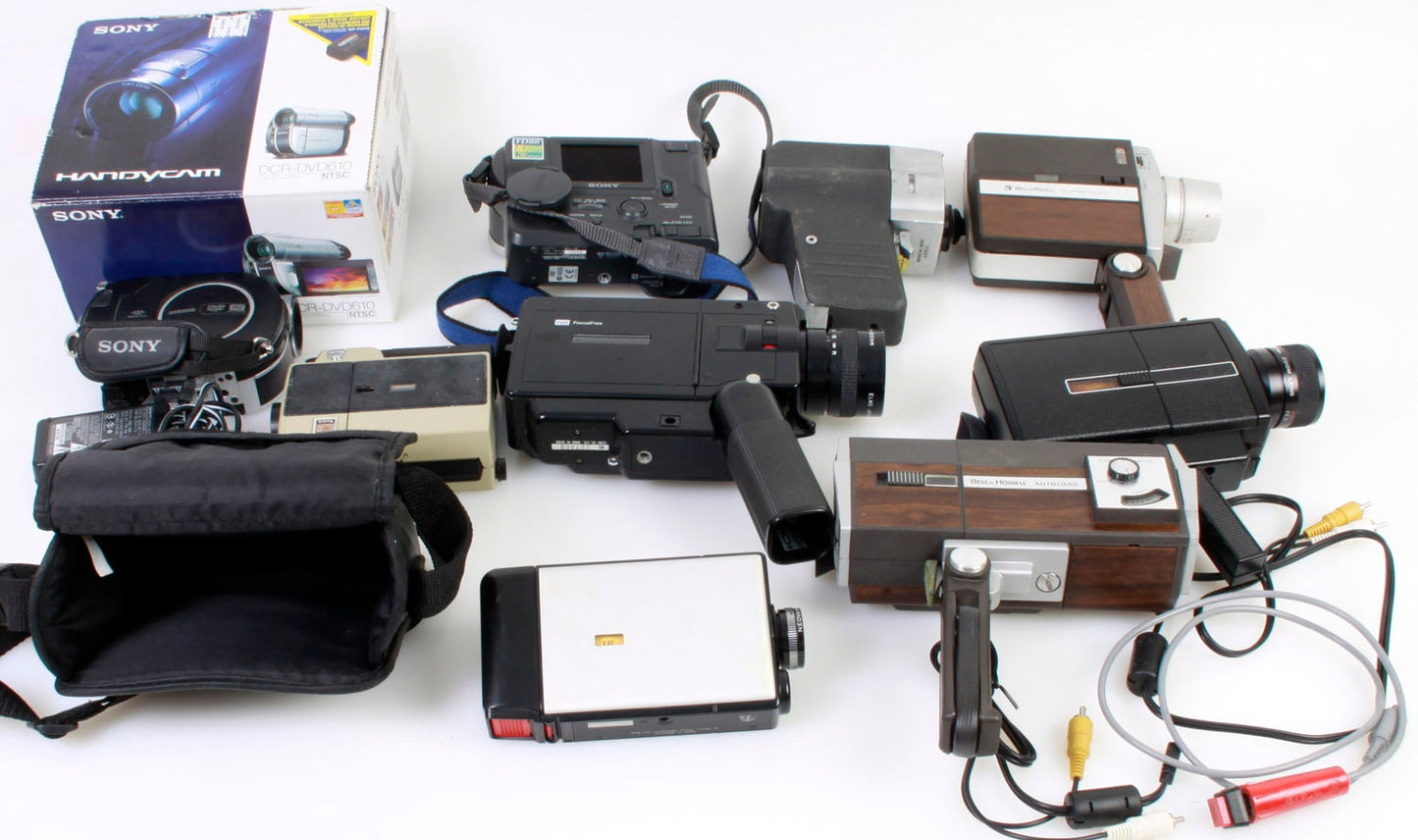 Misc Camera Lot for Repair/ Parts/ Display