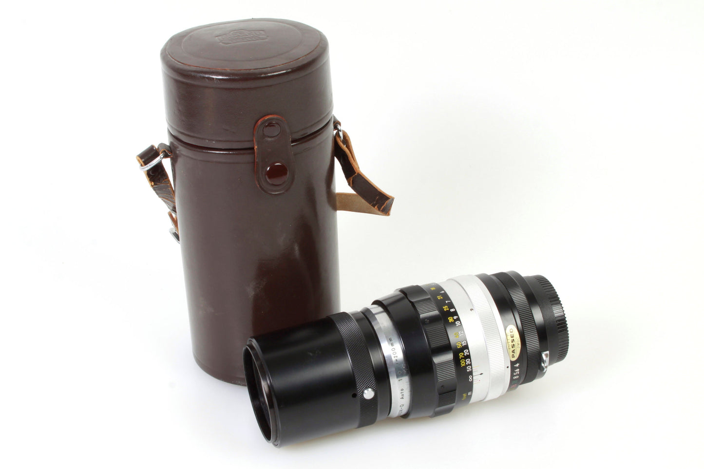 Nikon Film Lens 200mm w/ Leather Case