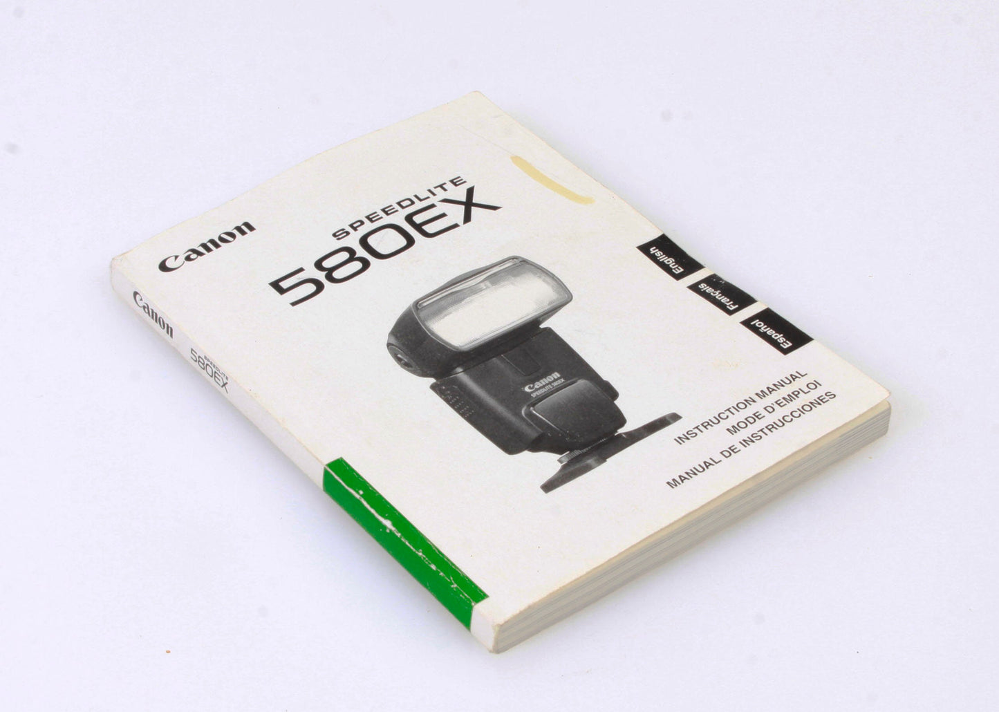 Canon 580EX Flash  Manual