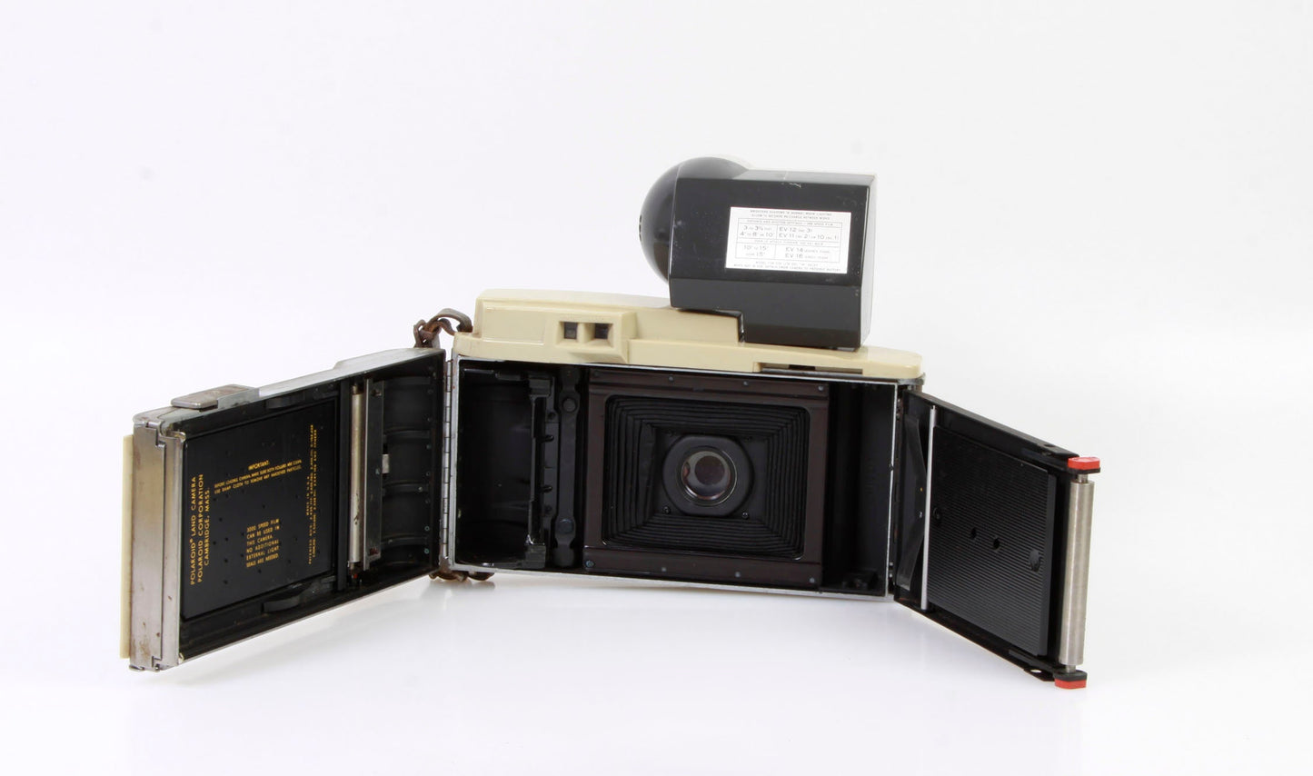 Vintage POLAROID land 800 Camera & Flash