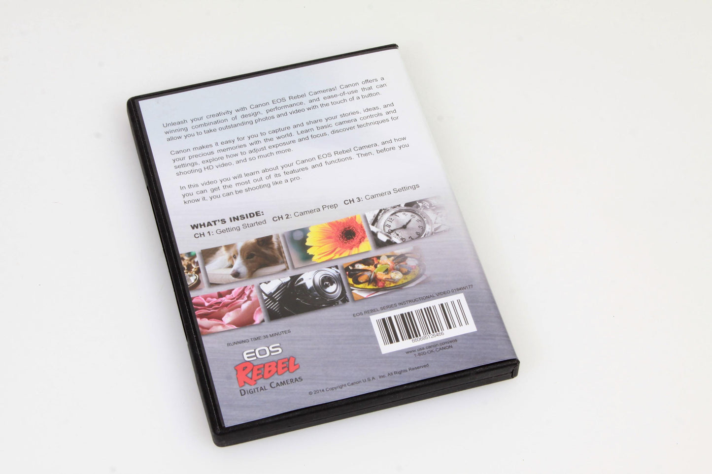 Canon  rebel T5i Instruction manual Video Disk