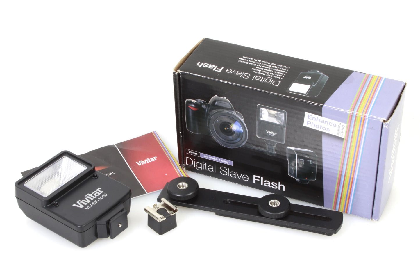 Camera Flash Slave w/ Bracket