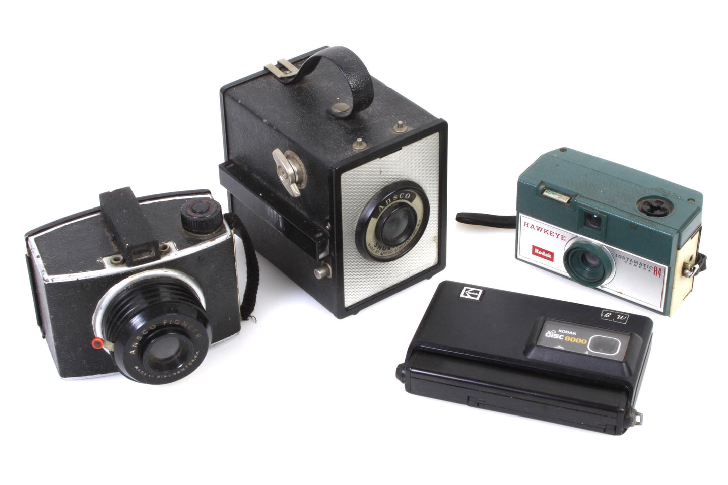 Camera Collection (4) Ansco & Kodak