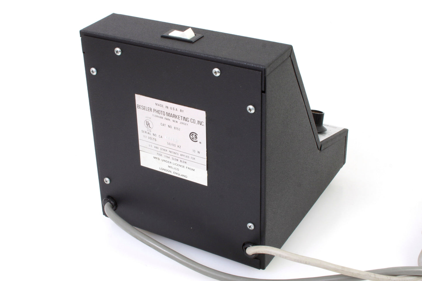 Beseler PM2L Color Analyzer w/ Cover & Manual tested