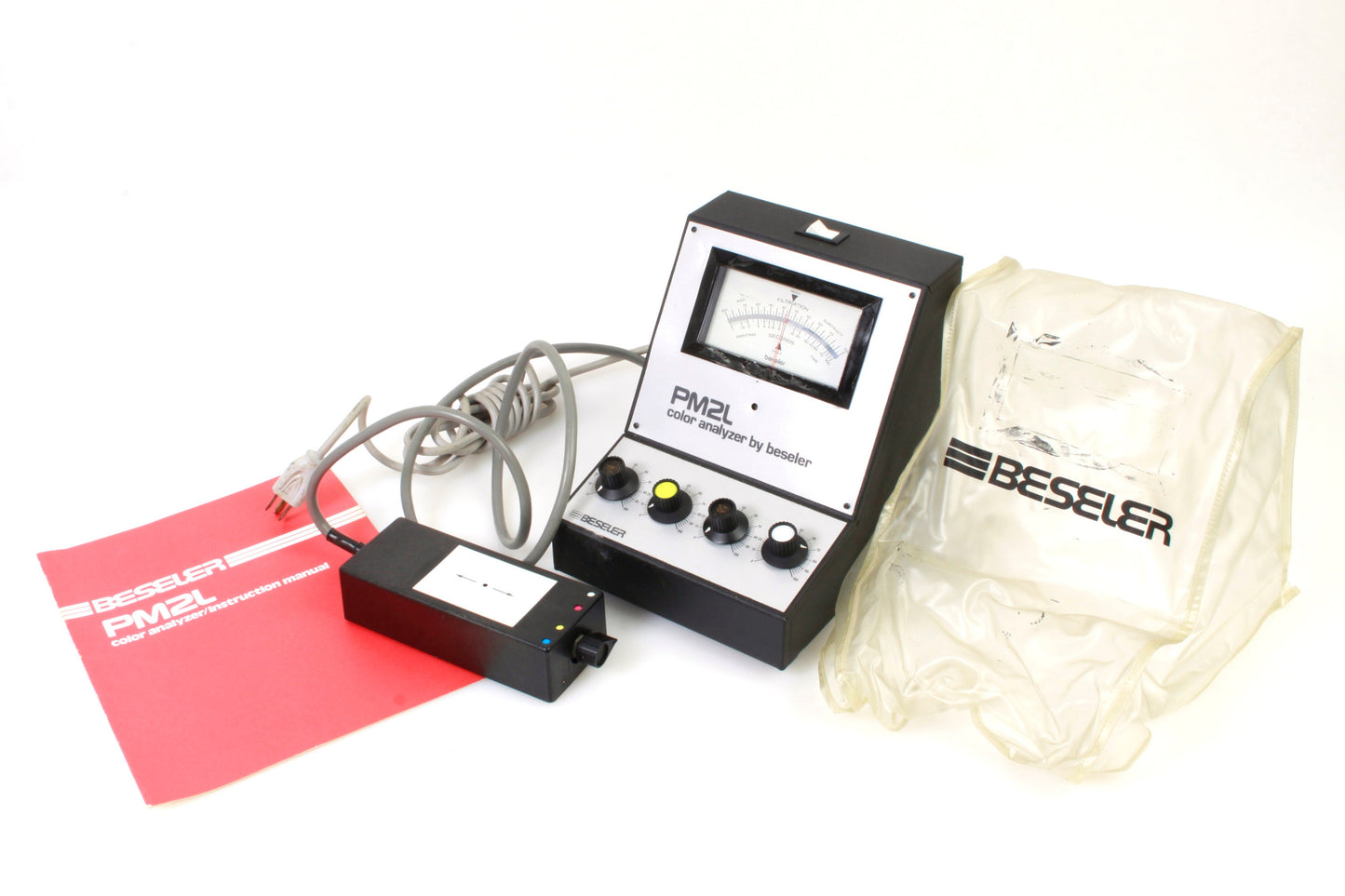 Beseler PM2L Color Analyzer w/ Cover & Manual tested