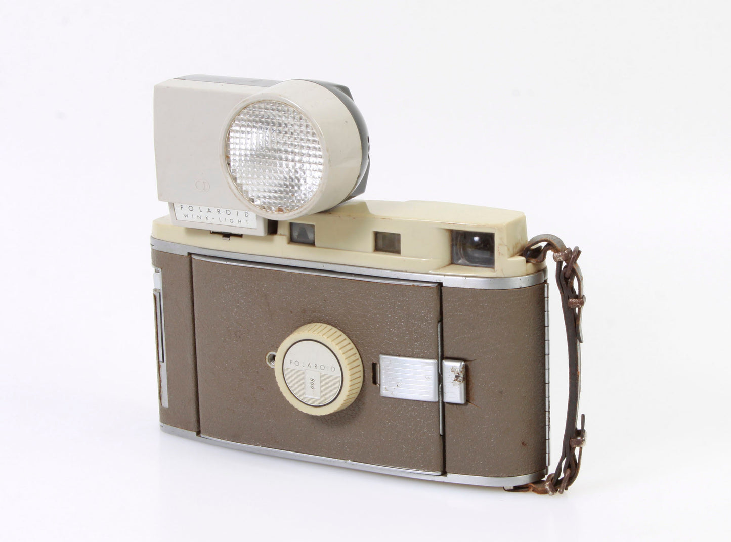 Vintage POLAROID land 800 Camera & Flash