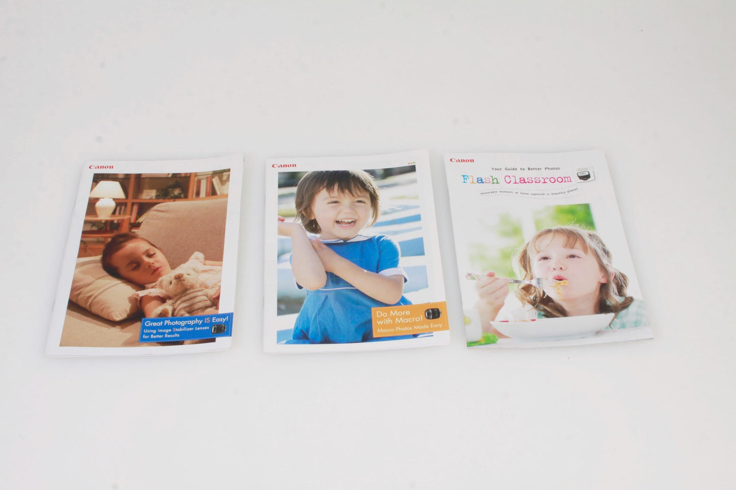 Canon  Digital  SLR lenses and flash Photography guide.