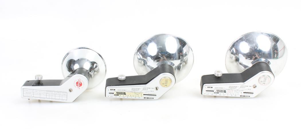 Art Deco Flash Gun Set of 3