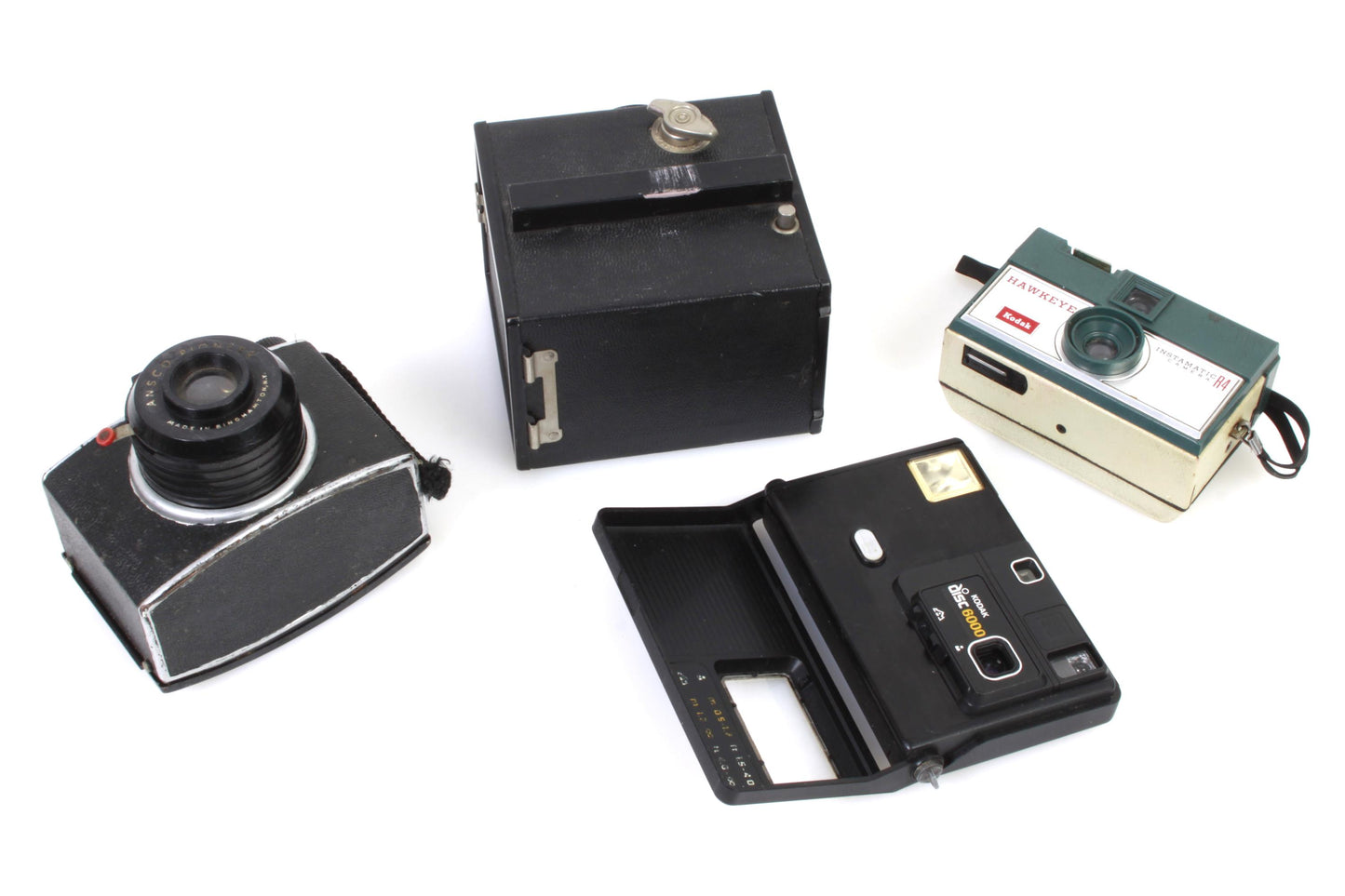 Camera Collection (4) Ansco & Kodak