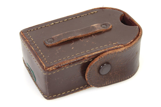 Antique Camera Meter Case Leather
