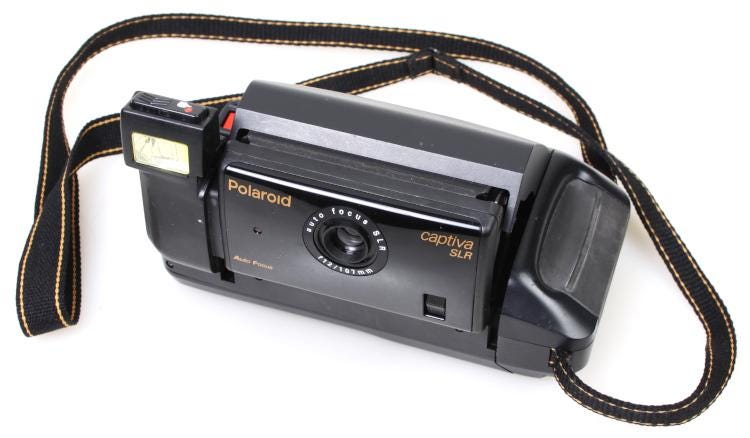 Polaroid Captiva Instant Camera with Manual