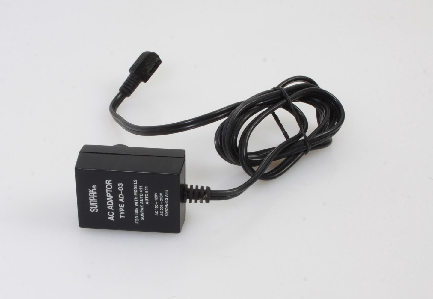SUNPAK ac adapter type AD-03For Sunpak Auto 411 & 511