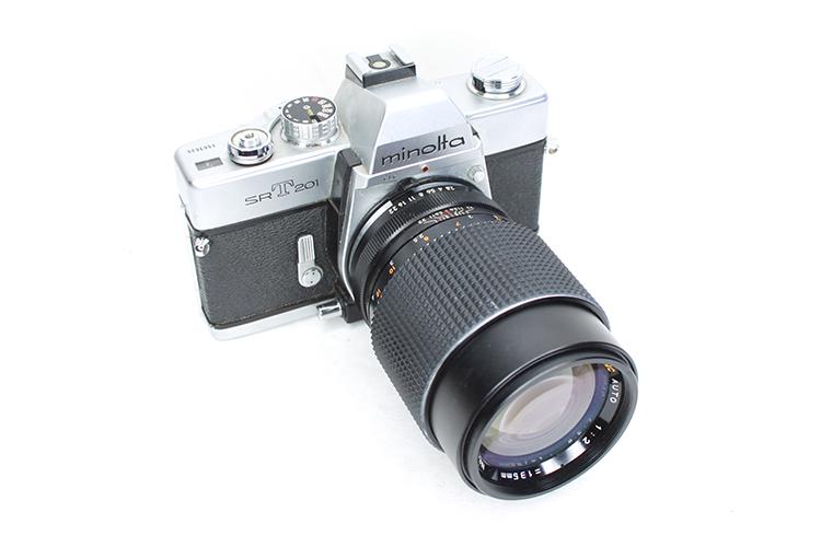 Student Manual 35mm Camera w 135mm 2.8 Prime Lens + B&W Film, Working