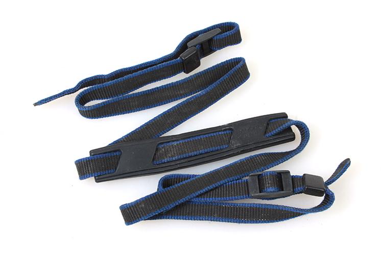 Minolta Black & Blue 1970s Camera Strap