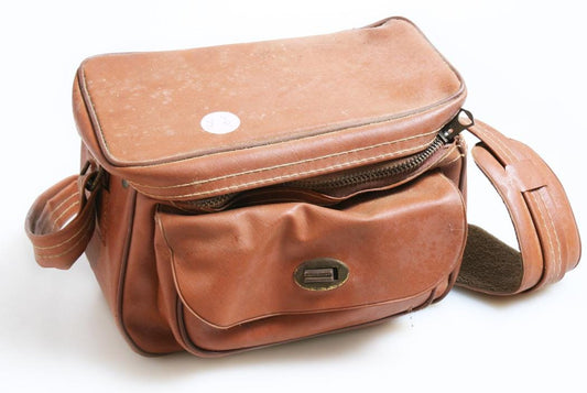 Retro Leather Camera Bag