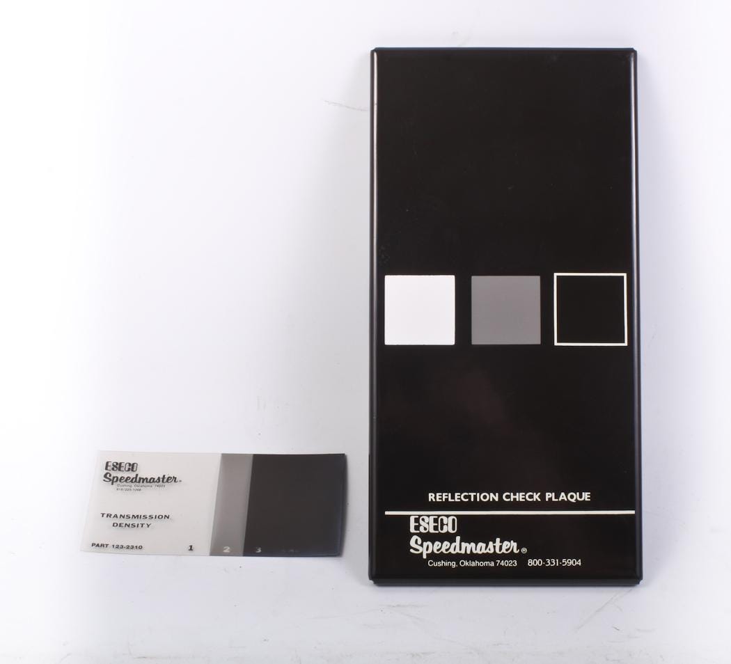 Eseco Speedmaster Reflection Check Plaque