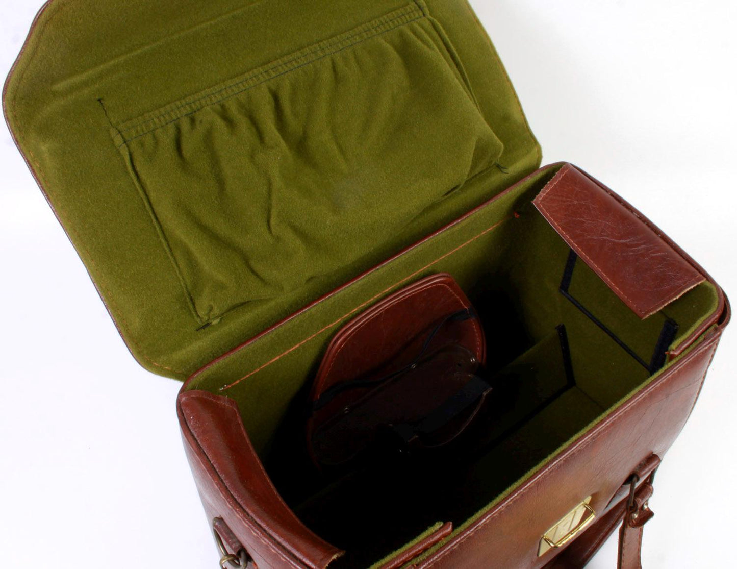 Camera Case Hard Large Vinyl 1960s