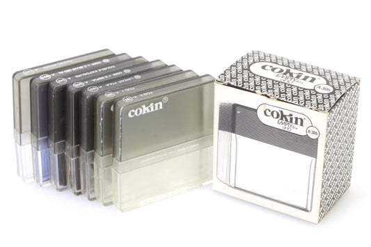 Camera Filter Lot (7) Rad Zoom/Blue/Double Exp/Sepia/Polarizer/Fog1&2 + Box