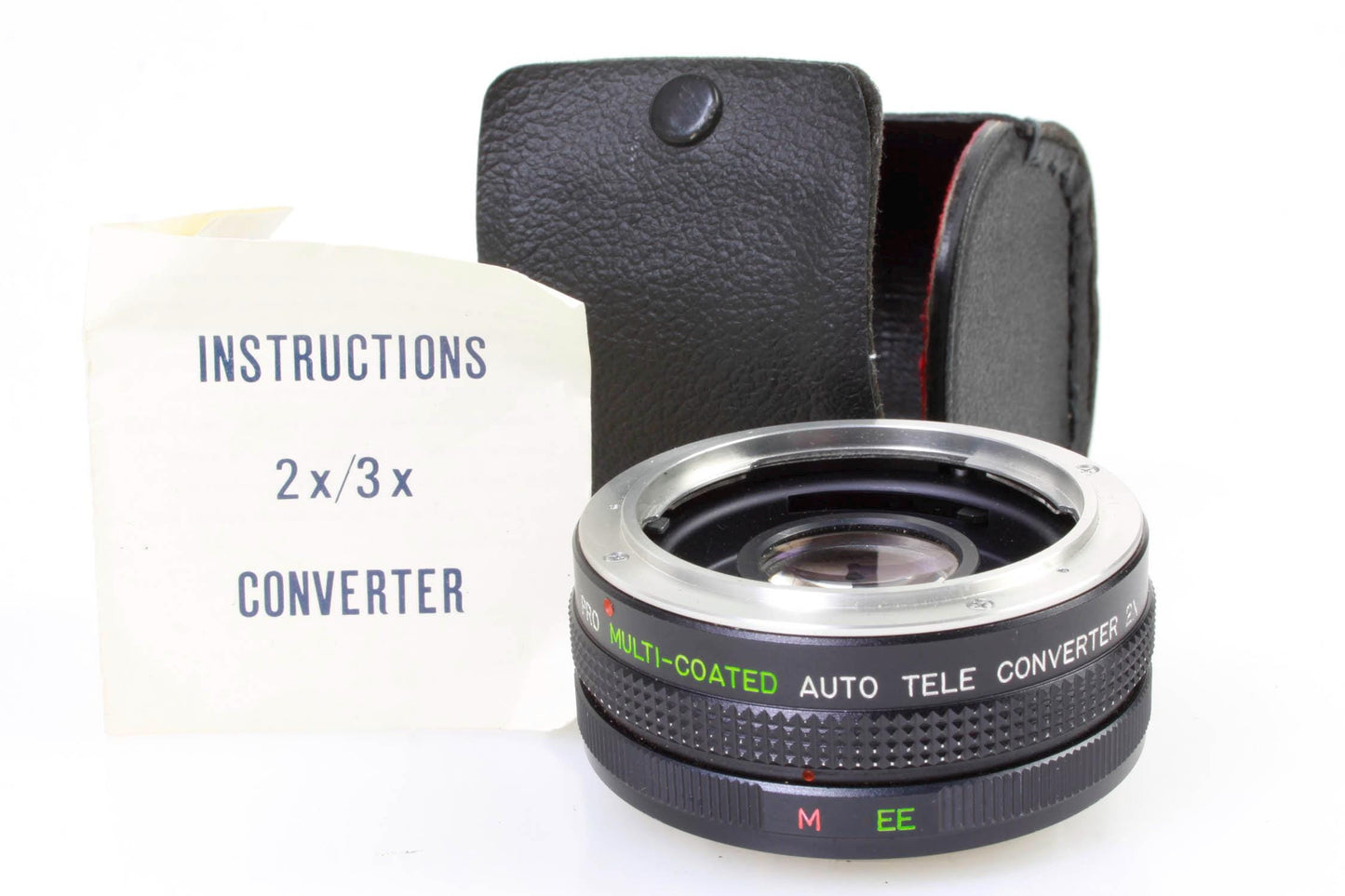 Konica 2x lens tele converter with case