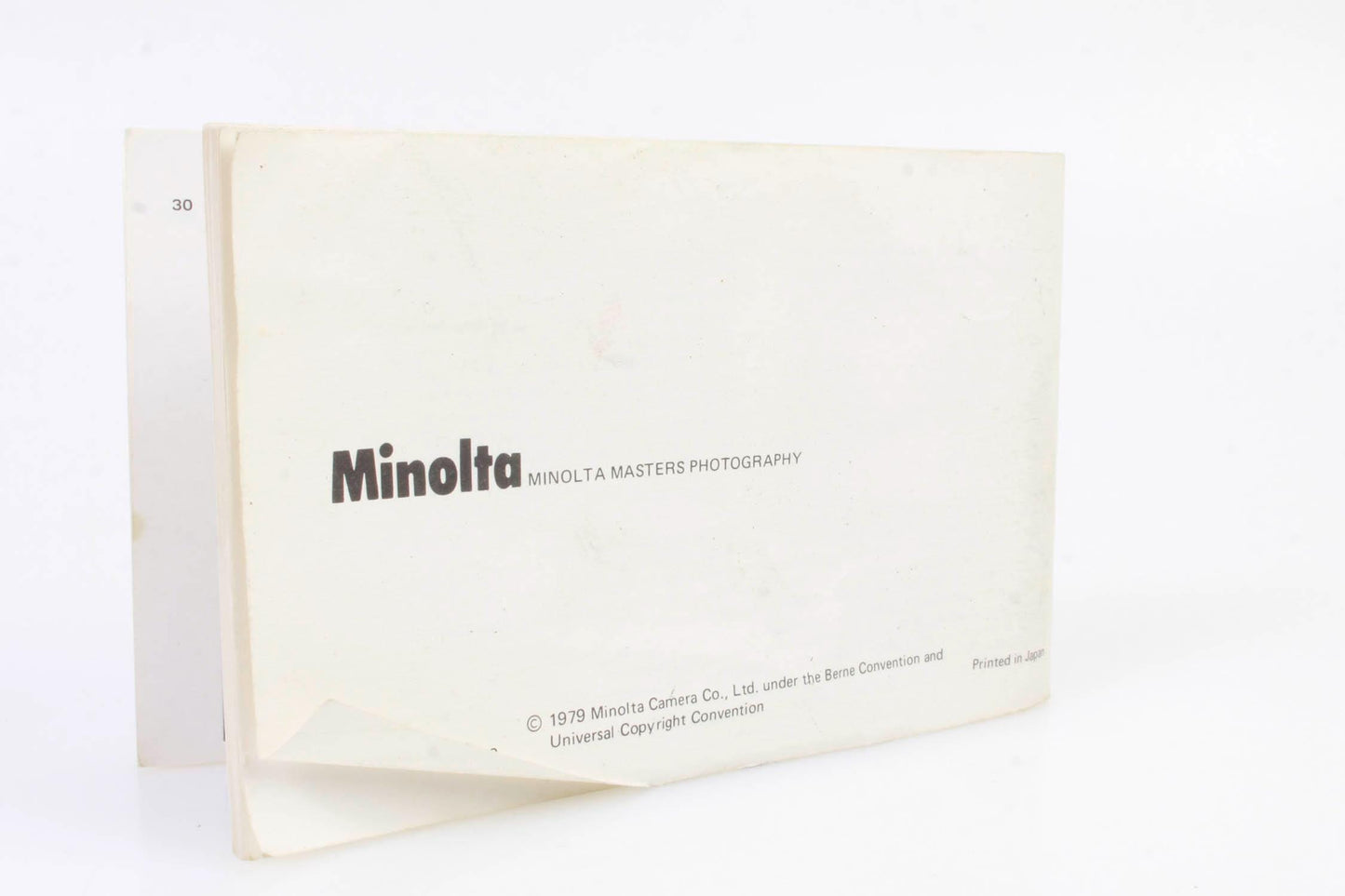 Minolta XD-5 owners Manual