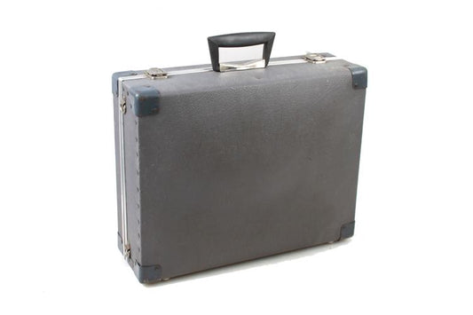 Camera Case Gray Hard Sided 1970s